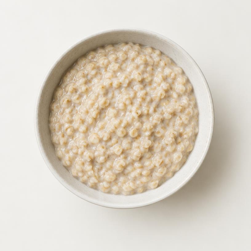 Oatmeal tested for glucose response