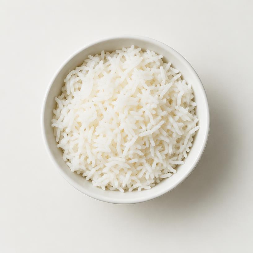 White Rice tested for glucose response